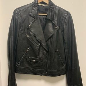 Faux Leather Jacket